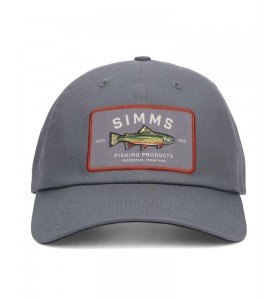 Simms Single Haul Cap Gunmetal Trout