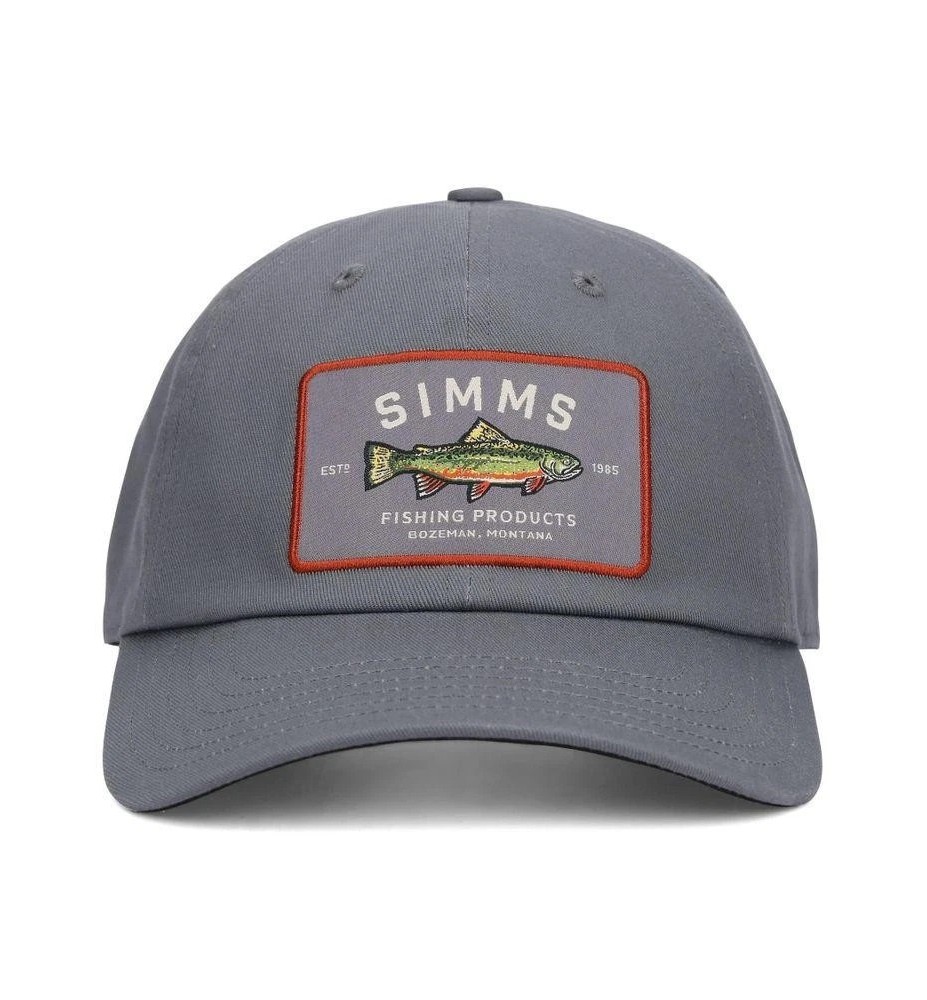 Simms Single Haul Cap Gunmetal Trout 