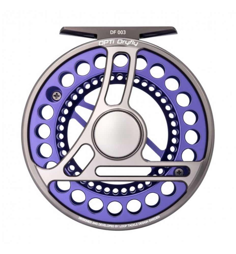 Loop Opti Dry Fly Reel Limited Edition Twilight Violet 