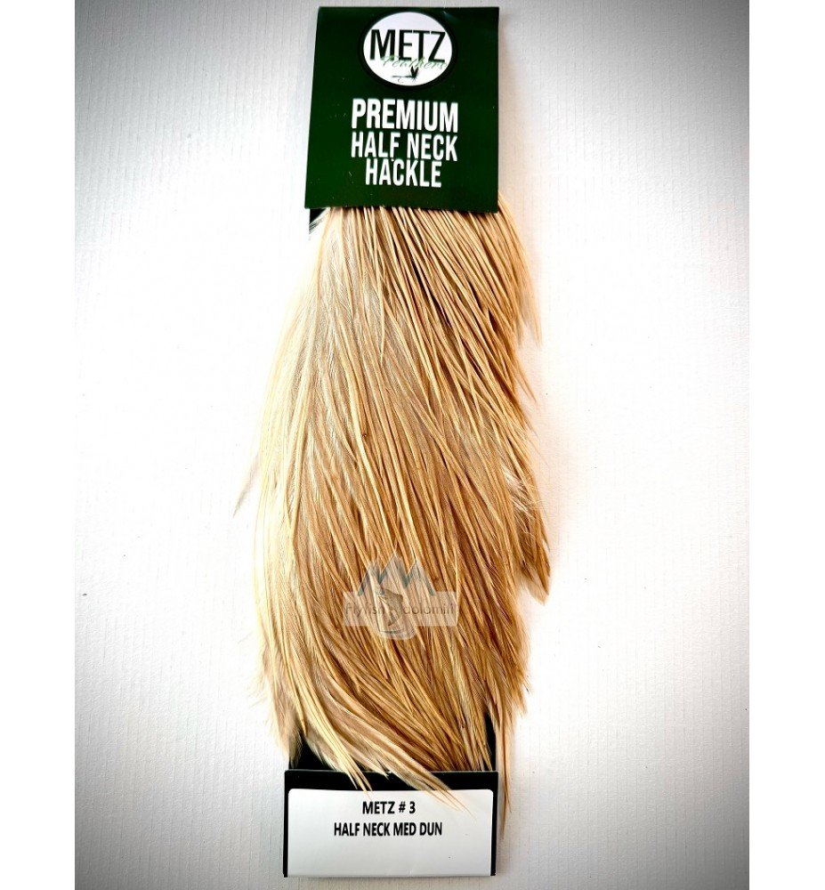 Metz Mezzo Collo di gallo grado #3 Med Dun 