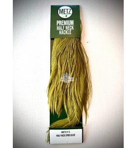 Metz Mezzo Collo di gallo grado #3 Dyed Olive Metz Mezzo Collo di gallo grado #3 Dyed Olive