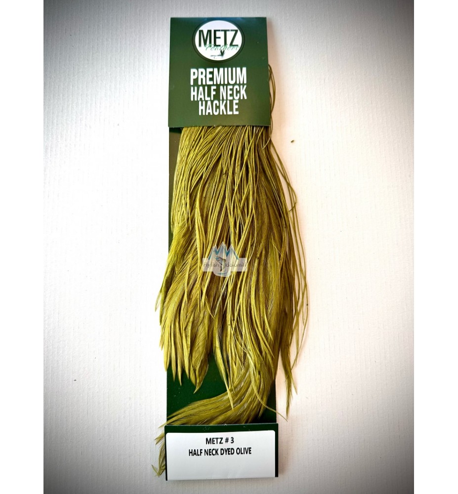 Metz Mezzo Collo di gallo grado #3 Dyed Olive 