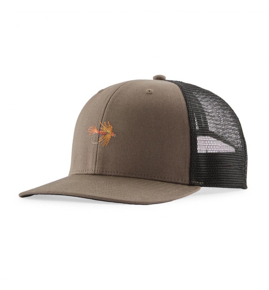 Patagonia Take a Stand Trucker Hat Pheasant Fly PFML 