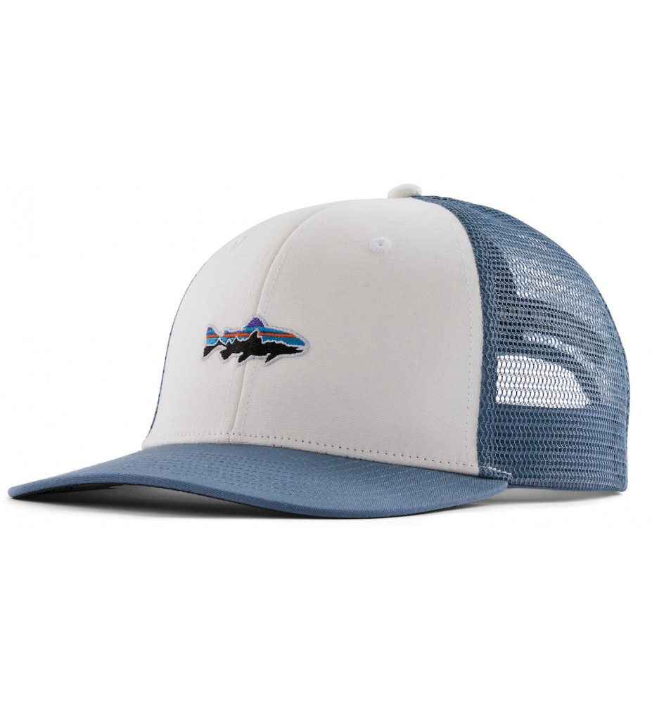 Patagonia Stand Up Trout Trucker Hat Cap WHI Patagonia Stand Up Trout Trucker Hat Cap WHI