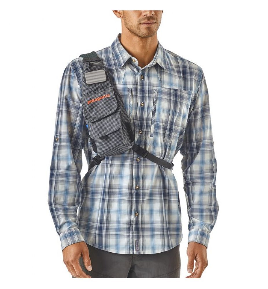 patagonia fly fishing vest front sling