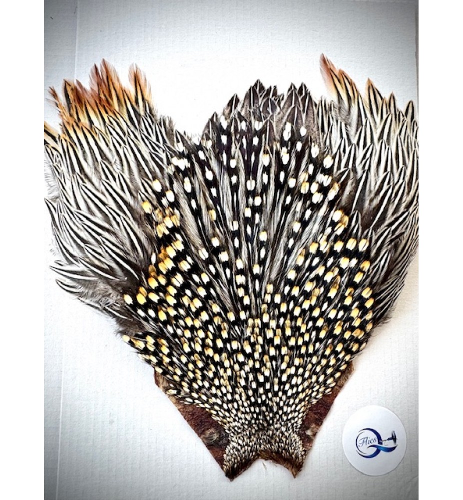 Quality Flies Jungle Cock Cape Silver