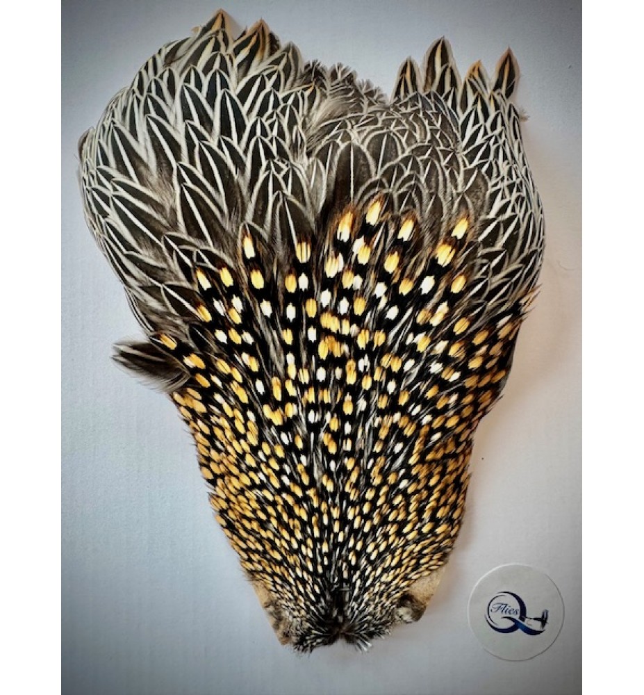 Quality Flies Jungle Cock Cape Silver Quality Flies Jungle Cock Cape Silver