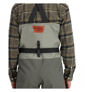 Simms Freestone Z Stockingfoot TIZIP Waders, smoke