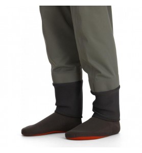 Simms Freestone Z Stockingfoot TIZIP Waders, smoke