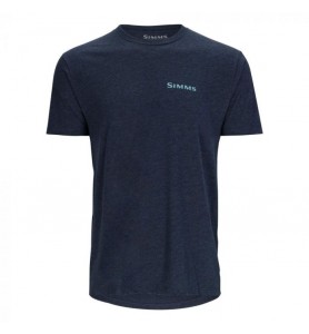 Simms Species T-Shirt Navy Heather