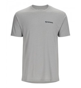 Simms Species T-Shirt, cinder heather