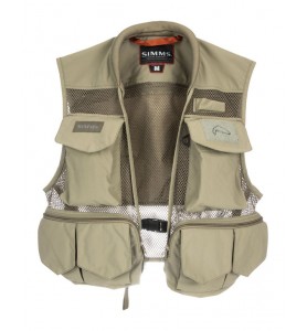 Simms Tributary Vest Tan