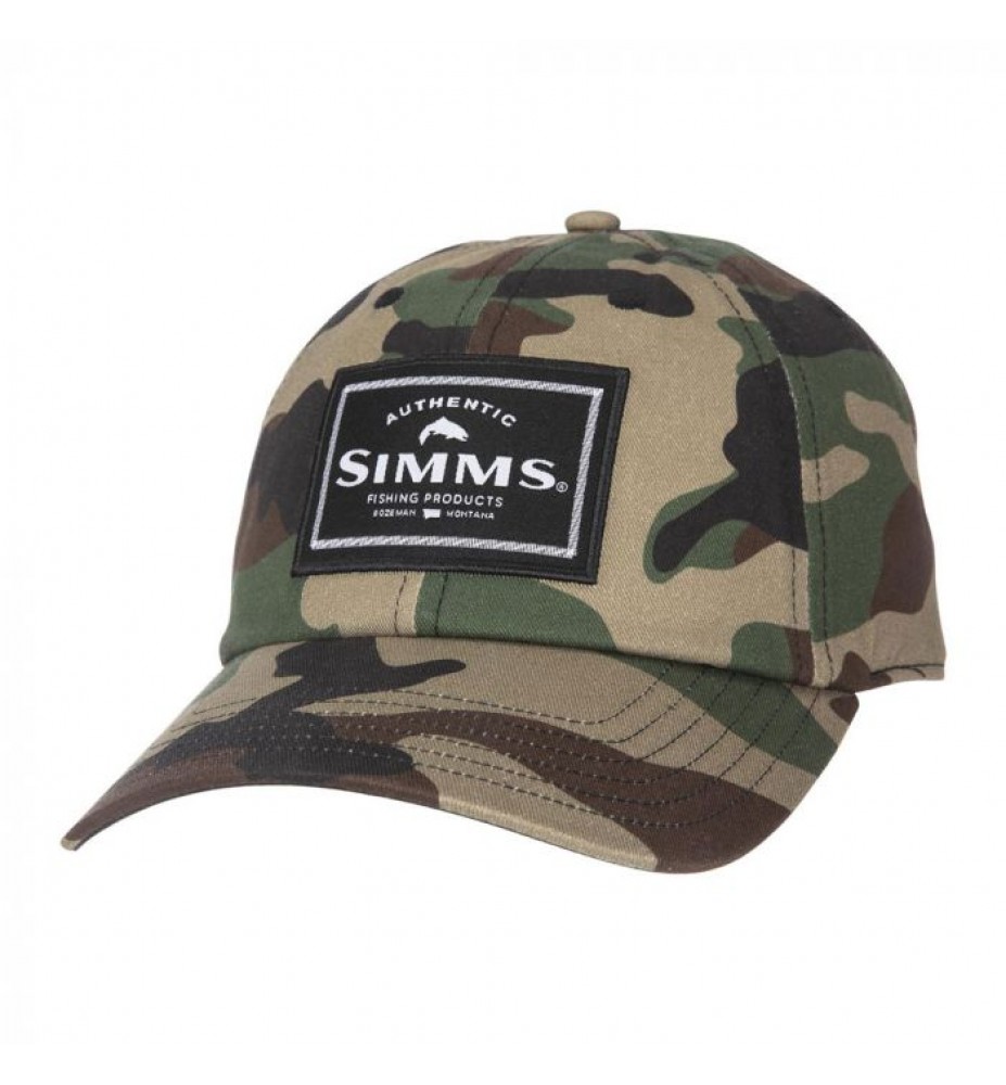 Simms Single Haul Cap, woodland camo Simms Single Haul Cap, woodland camo