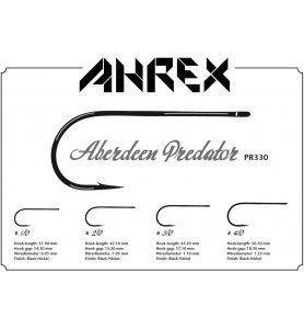 Ahrex PR330 Aberdeen Predator Hook 4/0 Ahrex PR330 Aberdeen Predator Hook 4/0