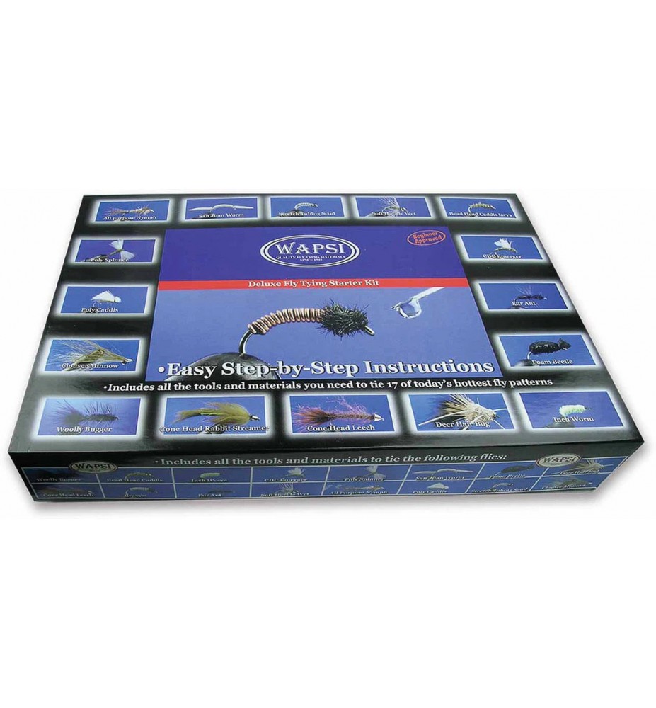 Wapsi Deluxe Fly Tying Started Kit 