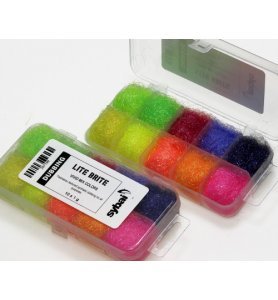 Sybai Lite Brite Dubbing, Box, Vivid Colors