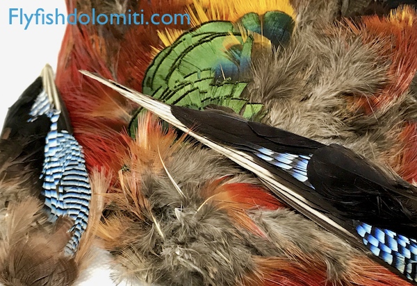 Piuma Per Cappello Breiter - Vera Piuma Di Anatra, Con Guaina E Ago, Design Tradizionale - Foto 10